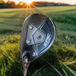 Callaway EPIC FLASH 3 Hybrid 18°Hybrid AV Series 70 Graphite Flex Stiff LH - Picture 1 of 13