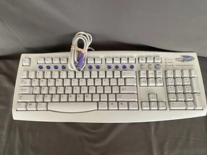 CLICKY Keyboard Model SK-720H PS/2 Port TESTED WORKS Swiftboard HOT KEYS - Picture 1 of 12