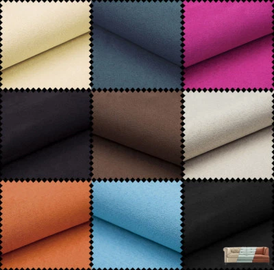 STOFFSHOP Alcala-Antara Glatt Polsterstoff Meterware Möbelstoff Velours