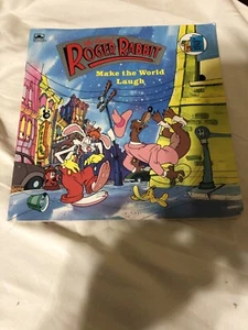 Who Framed Roger Rabbit Make The World Laugh Softback Golden Book 1988 - Picture 1 of 1