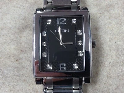 Reloj Hombre Elgin Crystal Accent FG9060ST *Probado Funciona* Foto 1 de 4