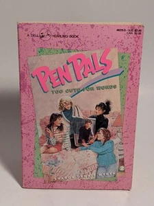 Pen Pals: Too Cute For Words(1989) By Sharon Dennis Wyeth Vintage Paperback - Picture 1 of 4
