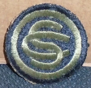 WW2  ERA - U.S. ARMY OFFICERS CANDIDATE SCHOOL PATCH - ORIGINAL   - Picture 1 of 2