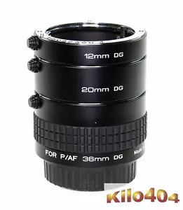 Kenko Zwischenringe für Pentax ✯ Auto Fokus ✯ Extension ✯ Macro ✯ K Bajonett ✯ - Bild 1 von 7