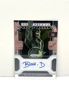2022 Panini Prizm WWE Sensational Signatures Blair Davenport Rookie Auto RC - Picture 1 of 2
