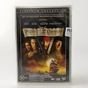 Pirates of the Caribbean DVD The Curse of the Black Pearl Platinum Edition R4 - Picture 1 of 3