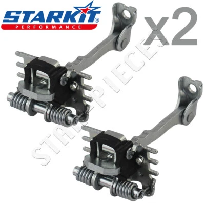 Lot de 2 arrêt tirant limiteur charnière de porte avant RENAULT LAGUNA 3 07-16 - Photo 1/3