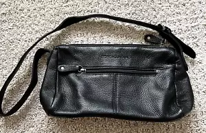 Stone Mountain Black Pebbled Handtasche Schultertasche Packbar Leicht Taschen - Bild 1 von 9