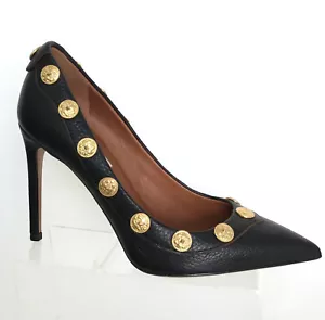 NUEVO VALENTINO “¡RARO!” Zapatos de salón de cuero con tachuelas de grifo, negros (talla 36,5)- $1,195,00 - Imagen 1 de 12