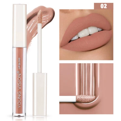 US Matte Lip Gloss Liquid Lipstick Cosmetic Waterproof Makeup Lip Glaze Lasting! - Image 1 of 4