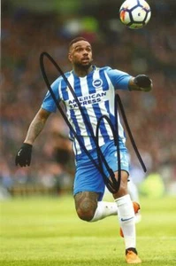 FOTO DE ACCIÓN 6x4 firmada por Jurgen Lucadia Brighton: + certificado de autenticidad - Imagen 1 de 1
