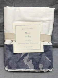 Pottery Barn Kids Wesley Camo Crib Bed Skirt - Picture 1 of 2