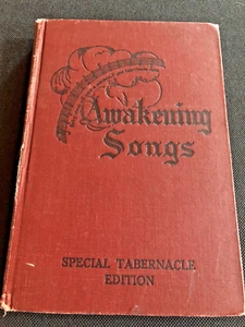 Libro de Canciones del Despertar - Edición Especial Tabernáculo - 266 Páginas Tapa Dura De Colección - Imagen 1 de 5