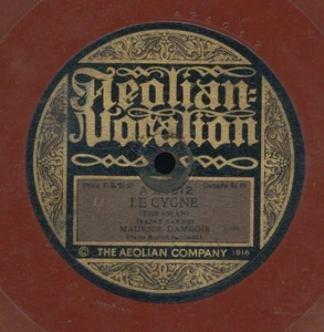 78tk-ethnic French-VOCALION 24012-Maurice Dambois-(Le Cygne/Salut D'Amour) - Picture 1 of 2