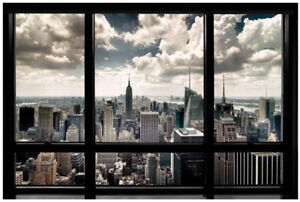 New York Window Maxi Poster