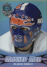 2017-18 Leaf Masked Men #9 Glenn Resch - NM-MT