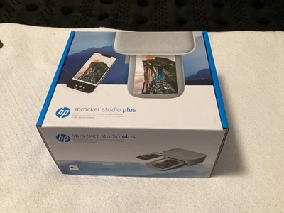 HP Sprocket Studio Plus Wireless Photo Print 4x6" Photos (barely used) - Image 1 of 2