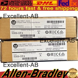 ~ Allen Bradley AB 5069-OF4 Compacto 5000 Logix Módulo de Salida Analógica EE. UU. Impuestos Gratuitos - Imagen 1 de 4