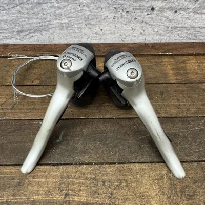 Shimano Tiagra ST-4400 Shifter Set Flight Deck 2x9 Speed Road Bike STI 9s - Image 1 of 4