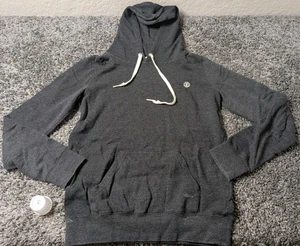 Element Sweatshirt Herren S grau Grime Kapuzenpullover Kordelzug Langarm  - Bild 1 von 6