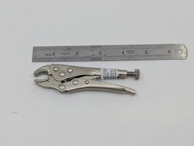 Task Force Mini Vice Grip Style Locking Pliers 4" - Image 1 of 4