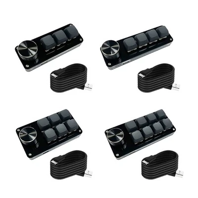 Wire 3/4/6/8Key Customs Macro Keypad with Easy Programming for Gamers Creators - Image 1 of 4