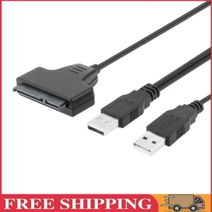 Adapter USB 2.0 SATA 7+15Pin Kabel für 2,5 Zoll HDD Laptop Festplatte - Bild 1 von 8