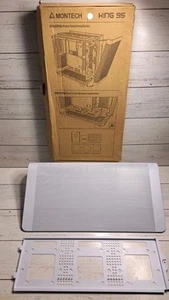 montech king 95 front panel and hard drive bracket Only Missing Hardware White - Photo 1/8