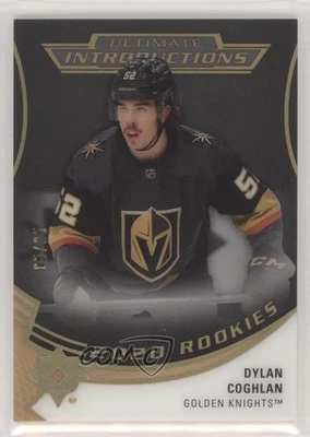 2020-21 Ultimate Collection Introductions Onyx Black /25 Dylan Coghlan Rookie RC - Image 1 of 2