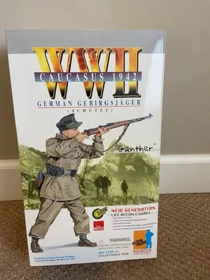 Dragon Models 1/6 WWII Caucasus 1942 German Gebirgsjager - Gunther (NIB) - Image 1 of 3