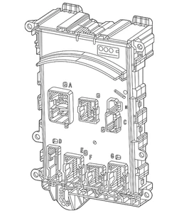 Genuine Mopar Module 68549851AE - Picture 1 of 2