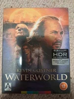 Waterworld 4K UHD Bluray 3 Disc Boxset OOP Arrow New Sealed Kevin Costner - Image 1 of 4