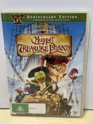 Muppet Treasure Island (DVD, 1996) Región 4🎯 Foto 1 de 2