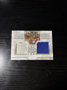 Evander holyfield ray mercer Ringside boxing round two double memorabilia - Picture 1 of 2