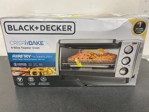 BLACK+DECKER TO1747SSG 4 Slice Air Fry Toaster Oven - Picture 1 of 14