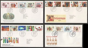 Four Christmas FDC. Bethlehem First Day covers - Picture 1 of 5