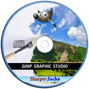 NEW GIMP Pro Photo Retouch Digital Image Editing Graphic Design Software CD - Picture 1 of 12