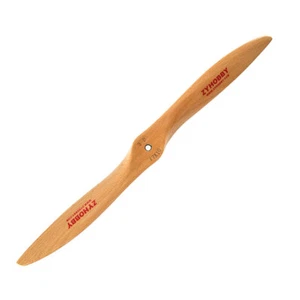 1PZ CW 3D 17B 17X10 elica in legno a 2 lame per aereo a gas modello RC legno di faggio - Foto 1 di 12