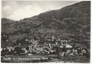 CASELLA - GENOVA - PANORAMA E COLONIA MONTE MAGGIO - VIAGG. 1956 -4144- - Foto 1 di 1
