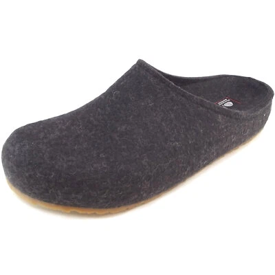 Haflinger Grizzly Michl Herren Hauspantoffeln Graphit