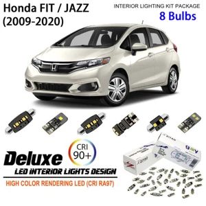Kit de luces LED interiores para Honda FIT JAZZ 2009-2020 bombillas LED accesorios - Imagen 1 de 8