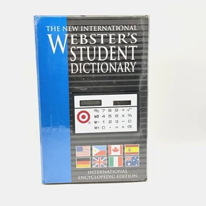The New International Websters Student Dictionary Encyclopedic Edition ~Sealed - Picture 1 of 6
