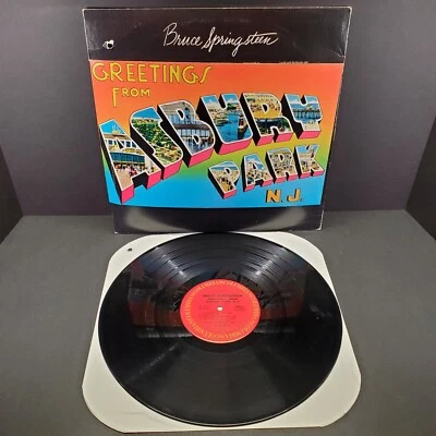 Bruce Springsteen Greetings From Asbury Park, N.J. 1973 Vinyl LP PC 31903 VG/VG+ - Image 1 of 4