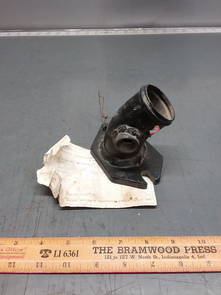 Nuevo de Lote Antiguo Azul Pájaro Bus Refrigerante Cuello, Radiador Superior 1431535 Foto 1 de 1