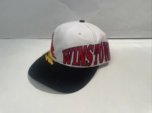 Winston Cup Serie Vintage verstellbare SnapBack Rennmütze schwarz und weiß - Bild 1 von 17