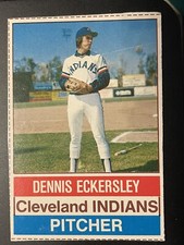 1976 Hostess #137 Dennis Eckersley Indians Rookie Card