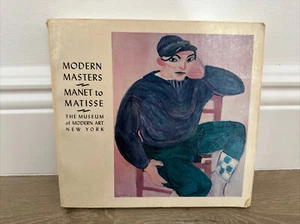 MODERN MASTERS MANET TO MATISSE Museum of Modern Art ~ 1975 Exhibition Catalog - Imagen 1 de 9