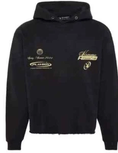 Homme And Femme Collaboration with Playboy Black/sweatshirt / Hoodie New 3XL - Picture 1 of 6