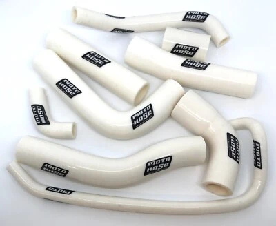 Yamaha YZFR6 YZF 600 R6 2006 - 2025 Silicone Radiator Hose White 23-252W - Image 1 of 4