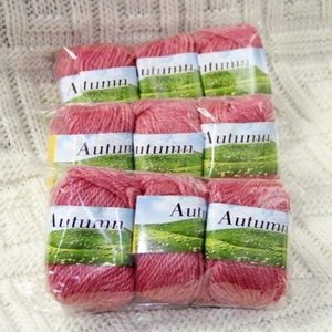 AIP Sale 9 Balls X50gr DIY Hand Knitting Yarn Soft Blankets Wool Silk Velvet 05 - Picture 1 of 14